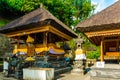 Ancient balinese temple Goa Gajah, Elephant Cave in Bali, Unesco, Indonesia Royalty Free Stock Photo