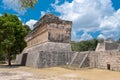 The ancient ball game arena at Chichen Itza in Mexico Royalty Free Stock Photo