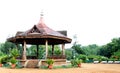 Ancient band stand in Napier museum garden, Kera,a