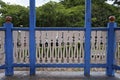 Ancient bandstand detail on square in historical city of Ouro Preto