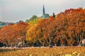 Ancient Baochu Pagoda Autumn West Lake Hangzhou Zhejiang China