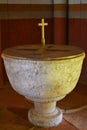Ancient Baptismal - Colonial U. S. Mission