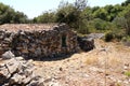 Ancient barn  in nature park Telascica on Dugi Otok, , Croatia Royalty Free Stock Photo