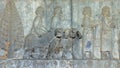 Ancient bas-reliefs of Persepolis, Iran Royalty Free Stock Photo