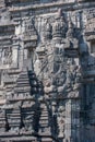 Bas-reliefs of Prambanan temple, Java, Indonesia Royalty Free Stock Photo