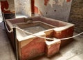 Ancient bath in Pompeii, Italy