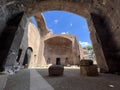 The ancient baths of Diocletian, Rome