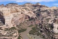 The Scenic Beauty of Colorado. Beautiful Dramatic Landscapes in Dinosaur National Monument, Colorado Royalty Free Stock Photo