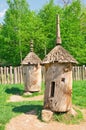 Ancient beehive from the deck