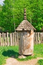 Ancient beehive from the deck