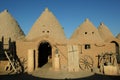 An ancient beehive home at Harran in Turkey.