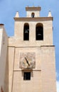 Ancient bell tower, with clock