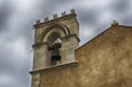 Ancient belltower, iconic landmark in Taormina, Sicily, Italy