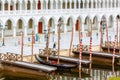 Ancient boat at the pier, miniature scene