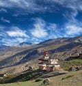 Ancient Bon stupa in Dolpo, Nepal