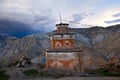 Ancient Bon stupa in Saldang village, Nepal