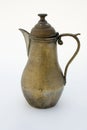 Ancient brass coffee pot