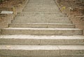 Ancient brick staircase Royalty Free Stock Photo