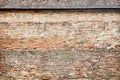 Ancient brick texture seamless pattern dark and light brown horizonta background