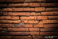 Ancient brick wall surface background texture Royalty Free Stock Photo