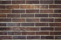Ancient brick wall texture background in retro style Royalty Free Stock Photo