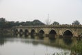 Ancient bridge of China Royalty Free Stock Photo