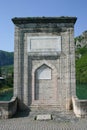 Ancient bridge on drina river