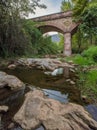 Ancient bridge over the Tenes river