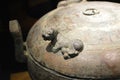 Ancient Bronze Vase at Terracotta Warrior Museum