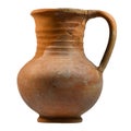 Ancient brown jug