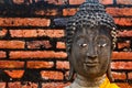 Ancient buddha Royalty Free Stock Photo