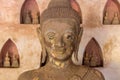 Ancient Buddha Art in wat Sisaket, Vientiane, Laos