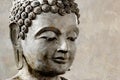 Ancient Buddha face, Royalty Free Stock Photo