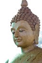 Ancient Buddha face, Royalty Free Stock Photo