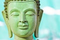 Ancient Buddha face, Royalty Free Stock Photo