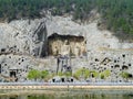 Buddha in longmen Grottoes Royalty Free Stock Photo