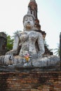 Buddha statue Ayutthaya near Bangkok, Thailand