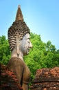 Ancient buddha statue