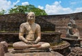 Ancient Buddha statue Royalty Free Stock Photo