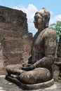 Ancient Buddha statue Royalty Free Stock Photo