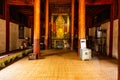 Ancient Buddha statue in Ton Kwen temple