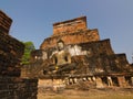 Ancient Buddha statue at Wat MahaThat ,Sukhothai Historical Park, Thailand