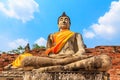 Ancient Buddha statues Royalty Free Stock Photo