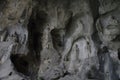 Ancient Buddha statues in caves Royalty Free Stock Photo