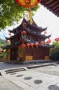 The ancient Buddhist Jingci Temple in Hangzhou, Zhejiang Province, China
