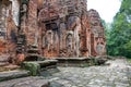 Ancient buddhist khmer temple in Angkor Wat, Cambodia. Preah Ko Prasat