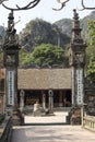 Ancient buddhist pagoda cave complex Bich