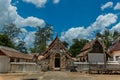 Ancient Buddhist,Singha statue at Wat Lai Hin Luang Khong Temple, Lampang, Thailand