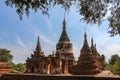 Ancient Buddhist stupa - Innwa - Myanmar