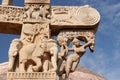 Ancient Buddhist stupas in Sanchi